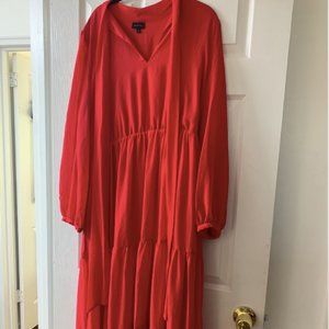 Red Maxi Witch Dress